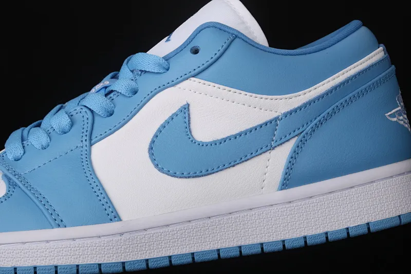 All categories Air Jordan Jordan series basketball shoes Air Jordan 1 Low new version Air Jordan 1 Low Shadow AJ1 Joe 1 North Carolina blue low-top cultural and leisure sports sneakers AO9944-441